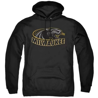 Унисекс худи NCAA Wisconsin–Milwaukee, черное