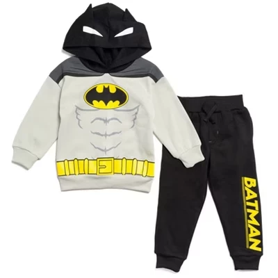 Детский комплект DC Comics Batman Superman флисовый, мультиколор