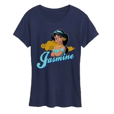 Женская футболка с коротким рукавом Jasmine Headshot и графическим рисунком