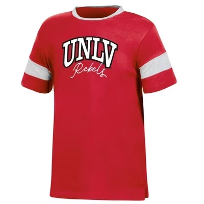 Футболка с узлом для девочек UNLV Rebels'