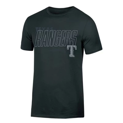 Мужская футболка Texas Rangers Black Core