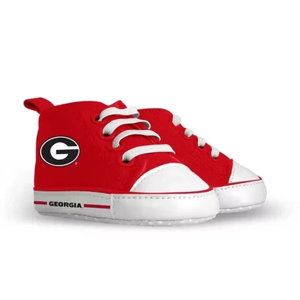 Детская обувь унисекс с высоким берцем BabyFanatic Pre-Walkers - NCAA Georgia Bulldogs