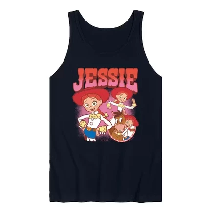 Мужская майка Toy Story Jessie Bootleg, синяя