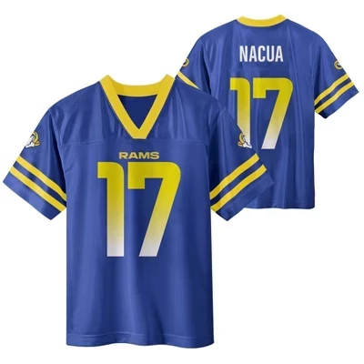 Футболка для мальчиков NFL Los Angeles Rams Puka Nacua