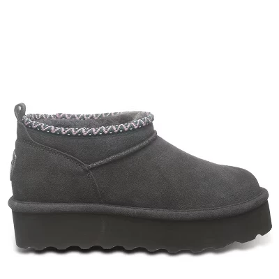Женская футболка BEARPAW в стиле ретро Super Shorty Deco graphite