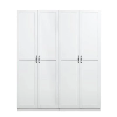 Шкаф Manhattan Comfort Hopkins, 11 полок, белый