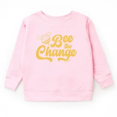 Молодежная толстовка SmileyWorld Bee the Change розового цвета
