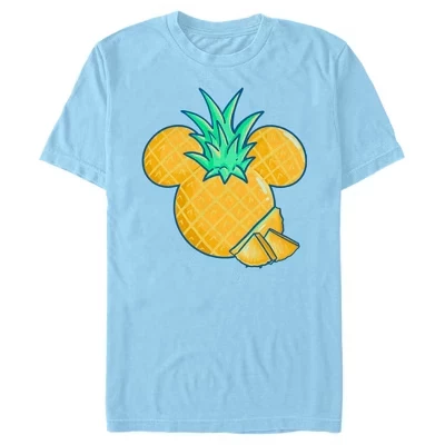 Мужская футболка Mickey & Friends Pineapple, голубая