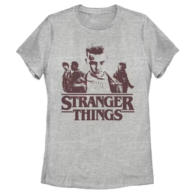 Женская футболка Stranger Things «Одиннадцать», меланж