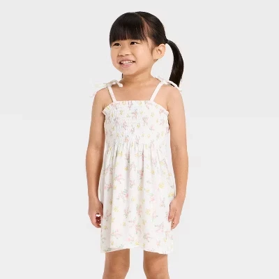 Детское платье Grayson Mini Midi Terry, белое