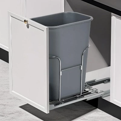 Модуль шкафа SunnyFurn 30 л сталь без ведра, белый