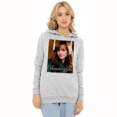 Женское худи Gilmore Girls Rory Portrait, серое