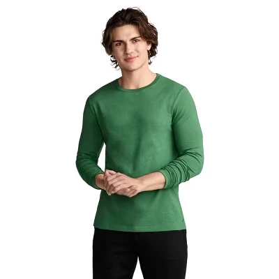 Мужская футболка Jockey Made2Fit с длинным рукавом, оливковая