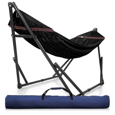 Двойной гамак Tranquillo Universal 116″ с подставкой, фиолетовый