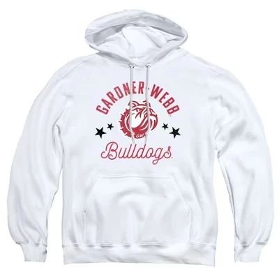 Унисекс-худи NCAA Gardner-Webb Bulldogs, серый меланж