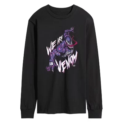 Men's -  - We Are Long Sleeve Graphic T-Shirt black