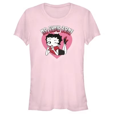 Женская футболка Junior's Women No Cupid Zone
