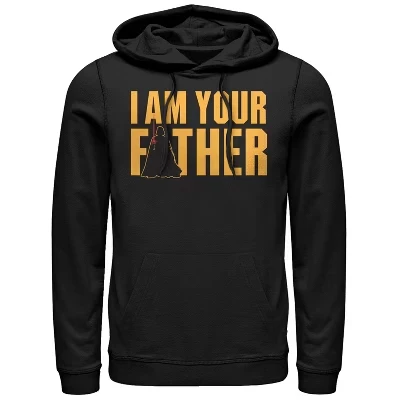 Мужское худи Star Wars Vader is Your Father, черное