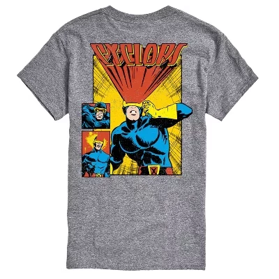 Мужская футболка с коротким рукавом X-Men Cyclops и графическим рисунком athletic heather