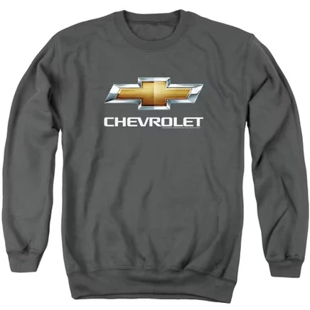 Мужской свитшот Chevrolet с эмблемой, темно-серый