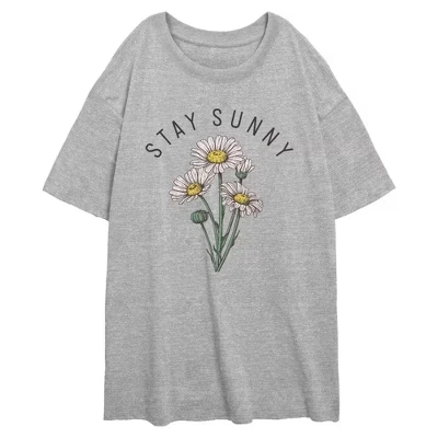 Подростковая футболка Lost Gods Stay Sunny, меланжевая