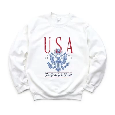 Толстовка USA Seal белого цвета