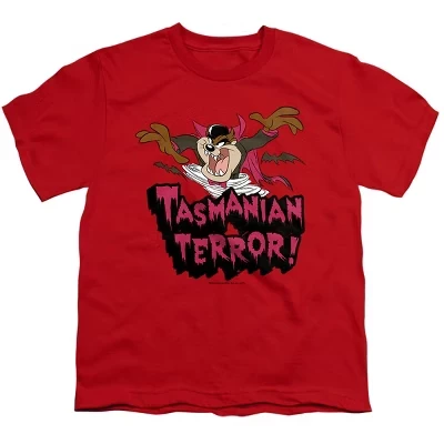 Футболка для мальчиков Looney Tunes Taz Terror, красная