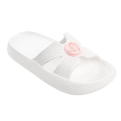 Босоножки для девочек bebe - Удобные детские горки, босоножки на платформе и тапочки для девочек (для маленьких девочек / для больших девочек), белые