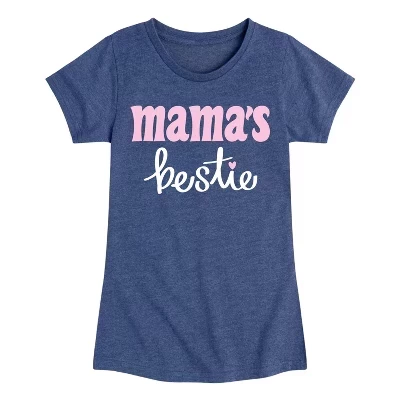 Облегающая футболка с коротким рукавом и рисунком Bestie Mama