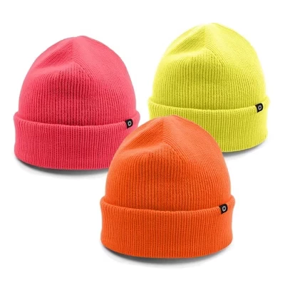 Шапочка из мягкого трикотажа 3 упаковки Стрейч Skully Теплая зимняя лыжная цвет 15