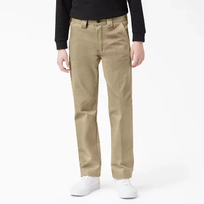 Брюки для мальчиков Dickies FLEX, зауженные, 4–20, хаки