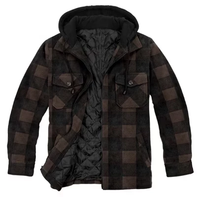 Мужская куртка-рубашка Victory Outfitters, кофейная