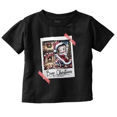 Футболка для девочек Brisco Brands Betty Boop, чёрная