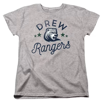 Женская футболка Drew University Rangers от athletic heather