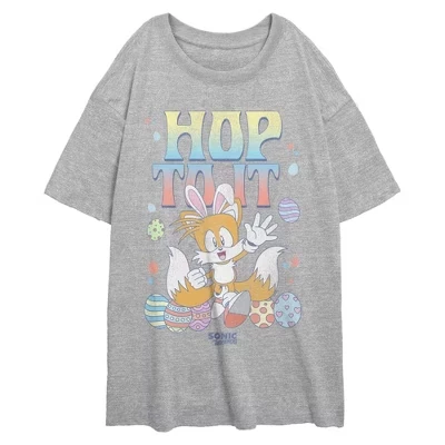 Женская футболка Juniors Womens Hop To It Tails athletic heather