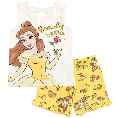 Детский комплект Disney майка и шорты, желтый