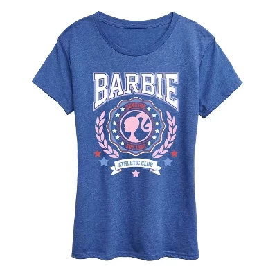Женская футболка Americana Collegiate с коротким рукавом и графическим рисунком heather royal blue