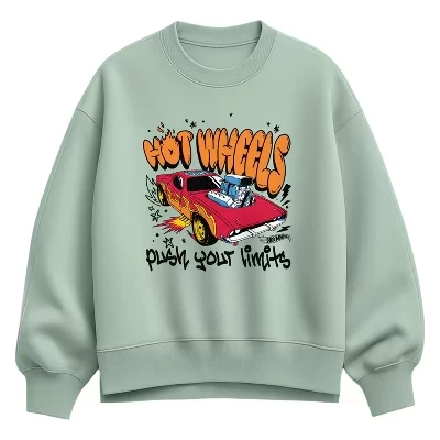 Женская толстовка HW Marker Oversize из флиса Crew Sweatshirt seafoam