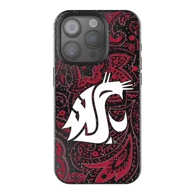 Чехол для мобильного телефона NCAA Pac-12 Universities Paisley Bling для Apple iPhone washington state cougars