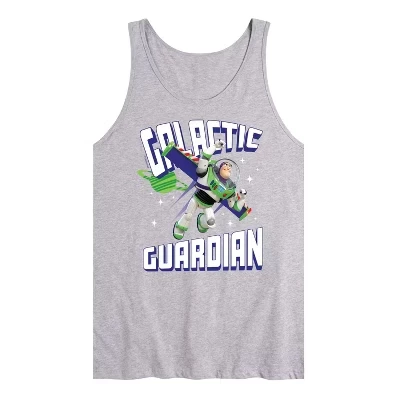 Мужская майка Buzz Galactic Guardian с графическим рисунком athletic heather