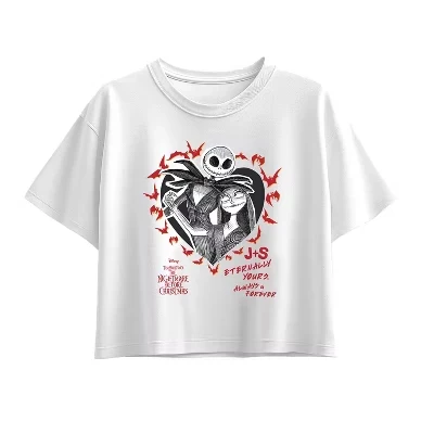 Футболка Jack & Sally с коротким рукавом и графическим рисунком белого цвета