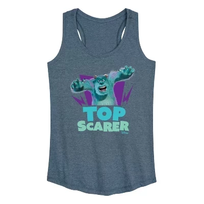 Женская спортивная майка с графическим принтом Scarer Top Racerback