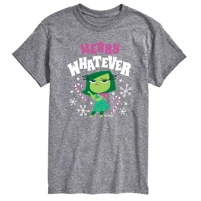 Мужская футболка с коротким рукавом Merry Whatever с графическим рисунком athletic heather