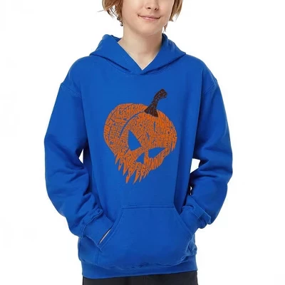 Королевская толстовка с капюшоном Evil Pumpkin - Boy's Word Art