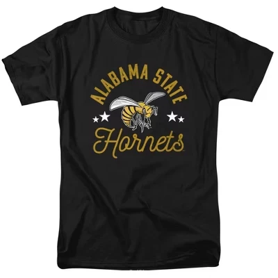 Мужская футболка NCAA Alabama State Hornets, черная