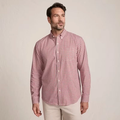 Мужская рубашка Lands End Traditional Fit, разноцветная