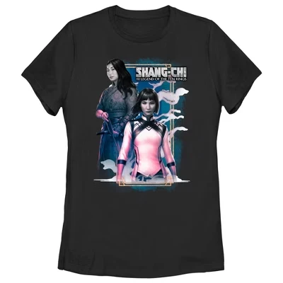 Женская футболка Shang-Chi and the Legend of the Ten Rings от Кэти Чен и Сялин, черная