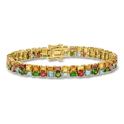 Браслет Ross Simons 14,00 карат, позолоченный 18K, размер 7