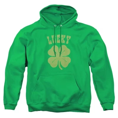 Мужское худи LogoVision Lucky Shamrock, зеленое