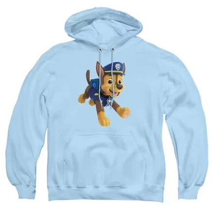 Мужское худи Paw Patrol Чейз, светло-голубое